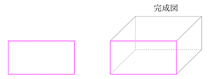 数学の空間図形で必要な直方体や立方体等の図形の描き方は 立体を簡単に描くコツとは さびねこ中学校