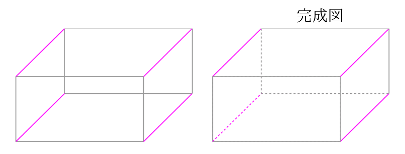 数学の空間図形で必要な直方体や立方体等の図形の描き方は 立体を簡単に描くコツとは さびねこ中学校